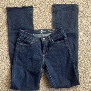 Womens 7 For All Mankind, High Waist Bootcut Jeans, size 26